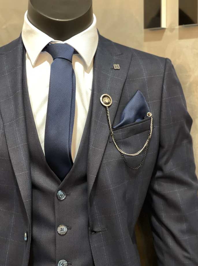 Muško odijelo u plavoj boji MOP14