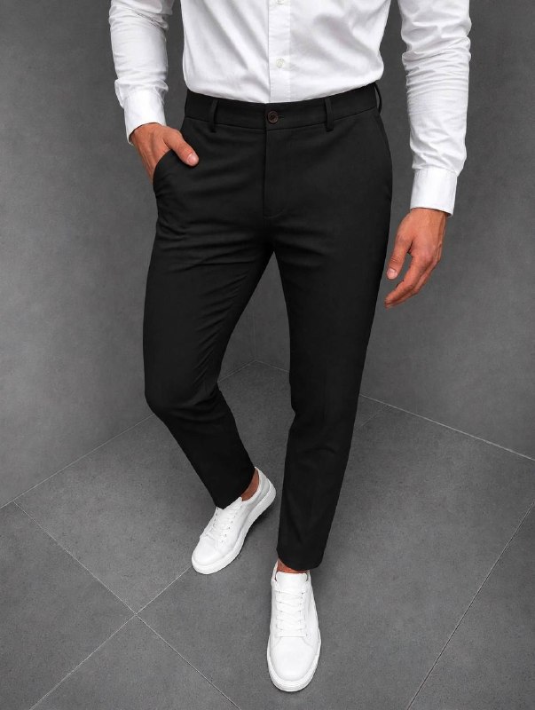 Muške elegantne slim hlače