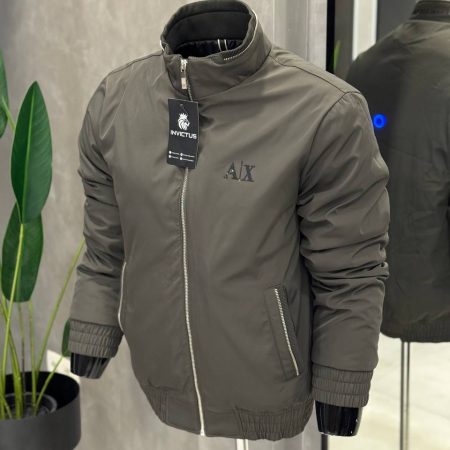 Muška jakna Armani Exchange s visokim ovratnikom